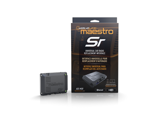 iDatalink Maestro ADS-MSR SR Radio Replacement Interface with Bluetooth Programming