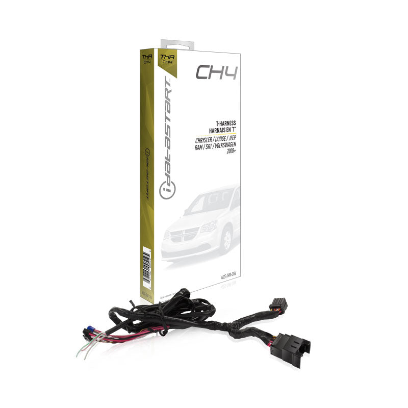 iDataStart ADS-THR-CH4 T-Harness for Select Chrysler Tipstart Models 2008+