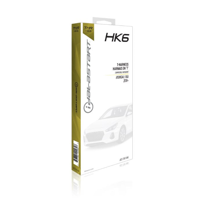 iDataStart ADS-THR-HK6 T-Harness for Select Kia and Hyundai PTS Models 2018+