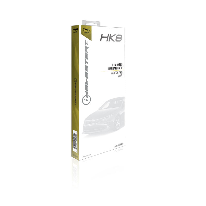 iDataStart ADS-THR-HK8 T-Harness for Select Kia and Hyundai PTS Models 2017+