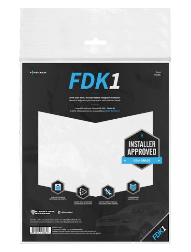 Firstech FTI-FDK1 T-Harness for Ford and Mazda Key Models 2006 to 2018 - product image 3