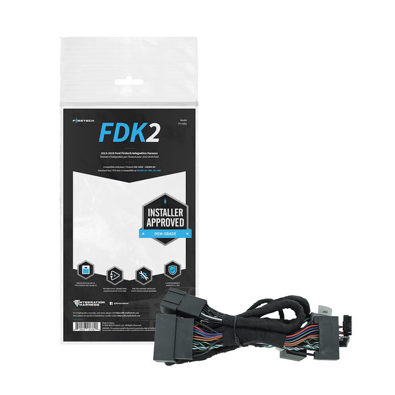 Firstech FTI-FDK2 T-Harness for Ford Key/PTS Models 2013 to 2019