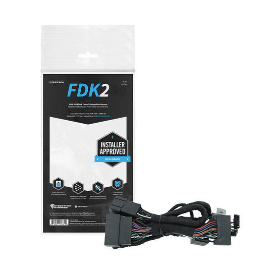 Firstech FTI-FDK2 T-Harness for Ford Key/PTS Models 2013 to 2019