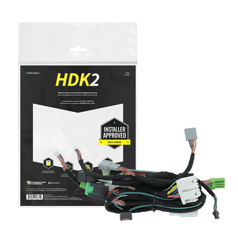Firstech FTI-HDK2 T-Harness for Honda and Acura Key Models 2008 to 2019