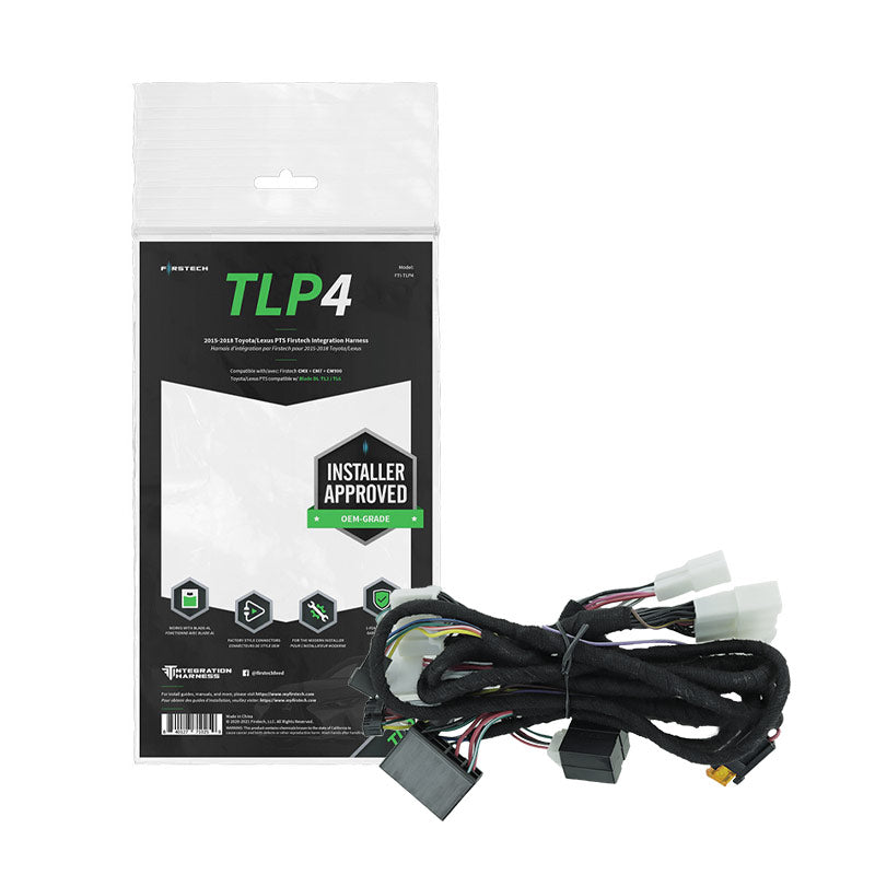 Firstech FTI-TLP4 T-Harness for Toyota and Lexus PTS Models 2015 to 2018
