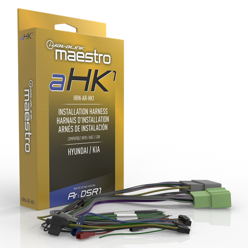 iDatalink Maestro HRN-AR-HK1 Amplifier/DSP T-Harness for Select Amplified Hyundai & Kia Vehicles