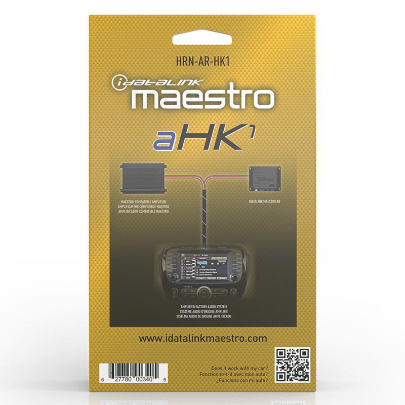 iDatalink Maestro HRN-AR-HK1 Amplifier/DSP T-Harness for Select Amplified Hyundai & Kia Vehicles - image 2