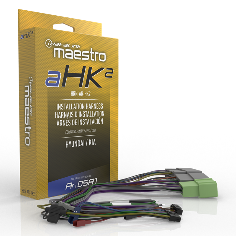 iDatalink Maestro HRN-AR-HK2 Amplifier/DSP T-Harness for Select Amplified Hyundai & Kia Vehicles