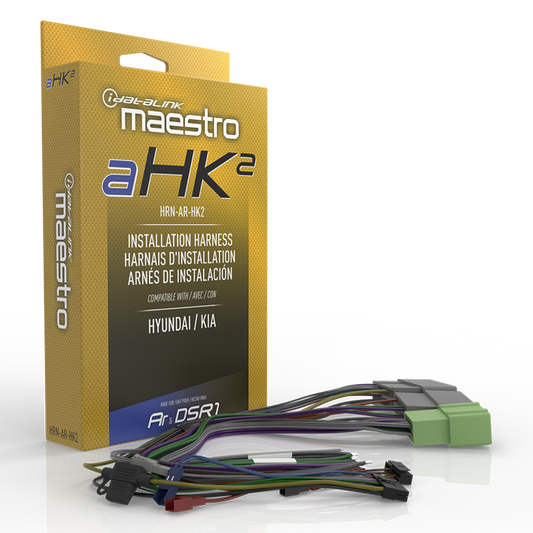 iDatalink Maestro HRN-AR-HK2 Amplifier/DSP T-Harness for Select Amplified Hyundai & Kia Vehicles