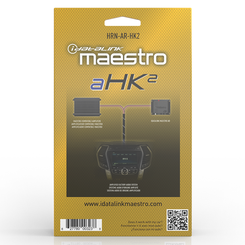 iDatalink Maestro HRN-AR-HK2 Amplifier/DSP T-Harness for Select Amplified Hyundai & Kia Vehicles - image 2