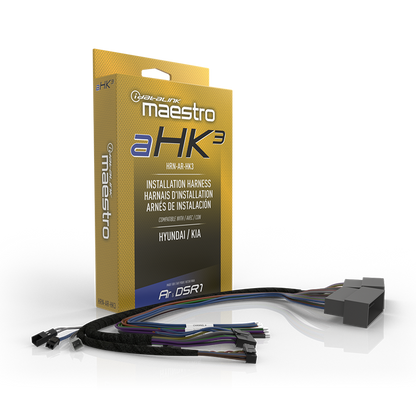 iDatalink Maestro HRN-AR-HK3 Amplifier/DSP T-Harness for Select Amplified Hyundai & Kia Vehicles