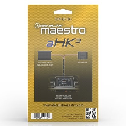 iDatalink Maestro HRN-AR-HK3 Amplifier/DSP T-Harness for Select Amplified Hyundai & Kia Vehicles - image 2
