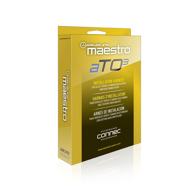 iDatalink Maestro HRN-AR-TO3 Amplifier Replacement T-Harness for Select Toyota & Subaru Vehicles