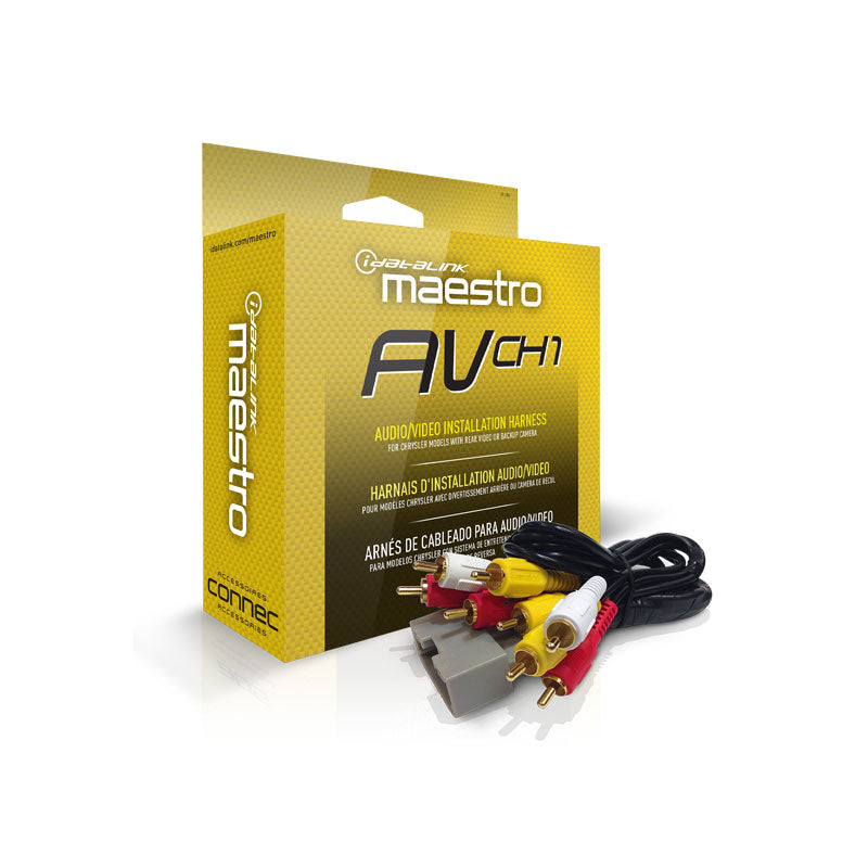 iDatalink Maestro HRN-AV-CH1 Backup Camera & Rear-Seat Entertainment Retention Harness