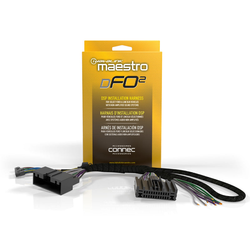iDatalink Maestro HRN-DSP-FO2 DSP/Amplifier T-Harness for Select Non-Amplified Ford & Lincoln Vehicles