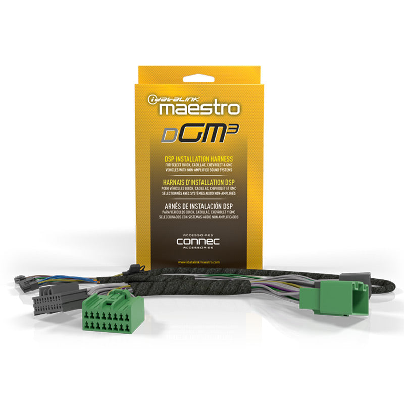 iDatalink Maestro HRN-DSP-GM3 DSP/Amplifier T-Harness for Select Non-Amplified GM Vehicles