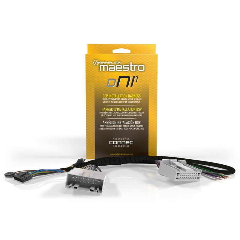 iDatalink Maestro HRN-DSP-NI1 DSP/Amplifier T-Harness for Select Non-Amplified Nissan, Infiniti & Subaru Vehicles