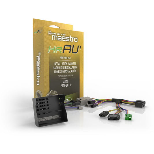 iDatalink Maestro HRN-HRR-AU1 Radio Replacement T-Harness for Select Audi Vehicles