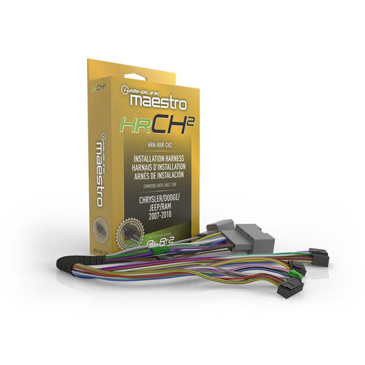 iDatalink Maestro HRN-HRR-CH2 Radio Replacement T-Harness for Select Chrysler, Dodge & Jeep
