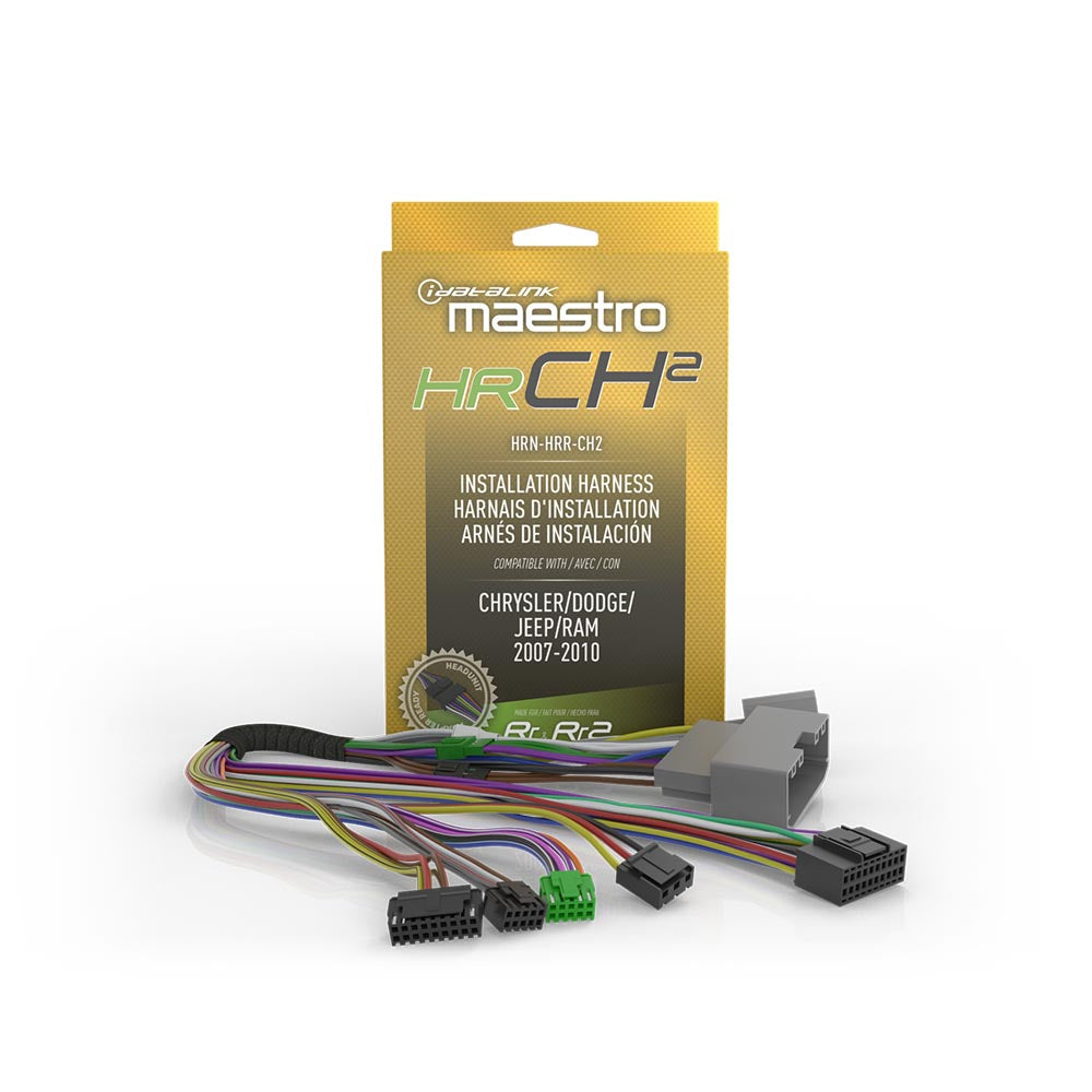 iDatalink Maestro HRN-HRR-CH2 Radio Replacement T-Harness for Select Chrysler, Dodge & Jeep - image 2