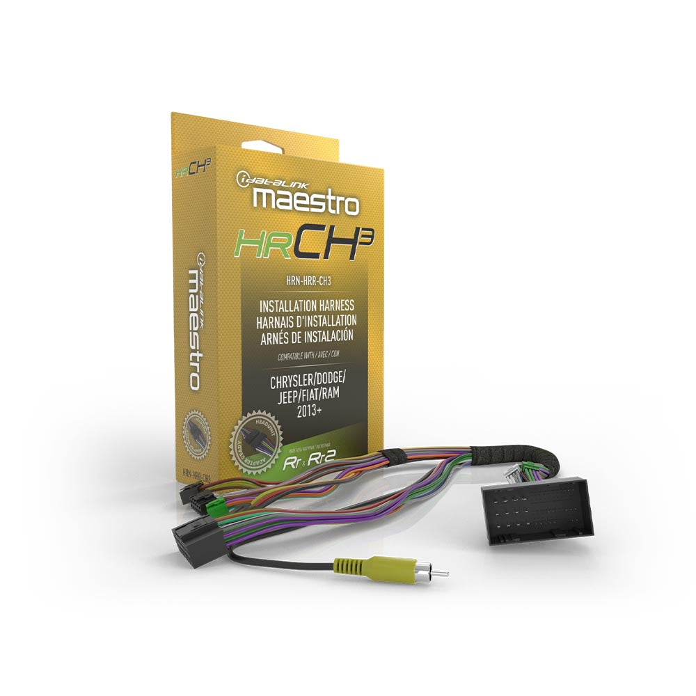 iDatalink Maestro HRN-HRR-CH3 Radio Replacement T-Harness for Select 2013-Up Chrysler, Dodge & Jeep - image 2
