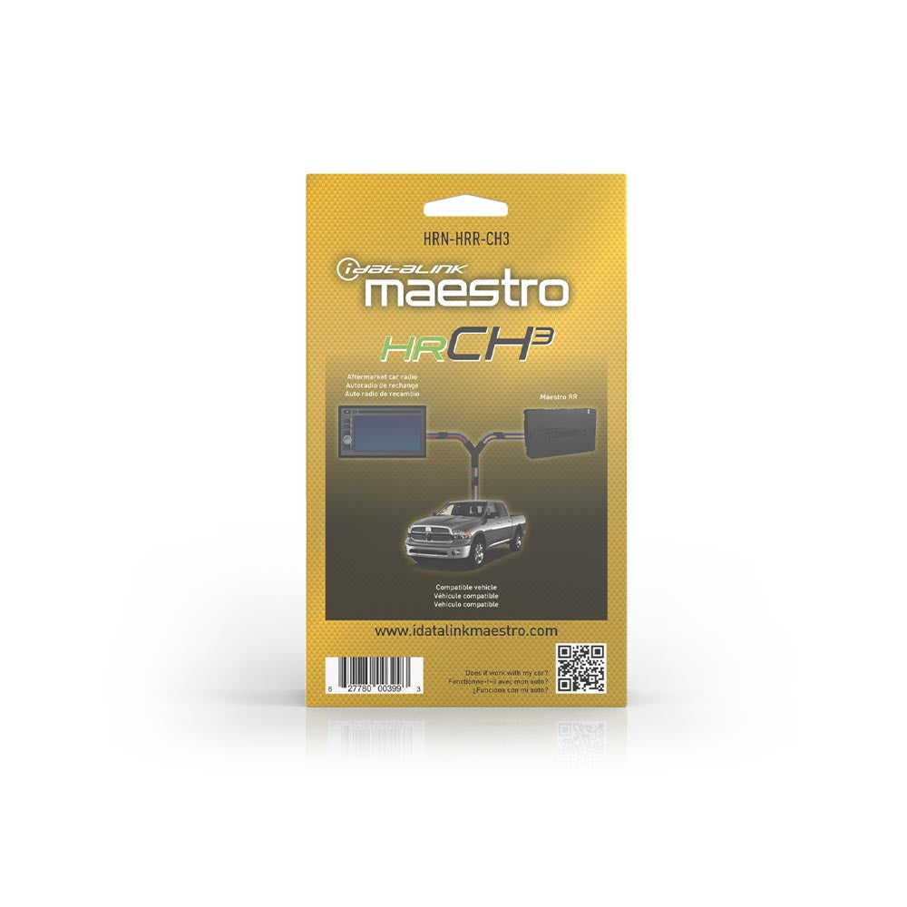 iDatalink Maestro HRN-HRR-CH3 Radio Replacement T-Harness for Select 2013-Up Chrysler, Dodge & Jeep - image 3
