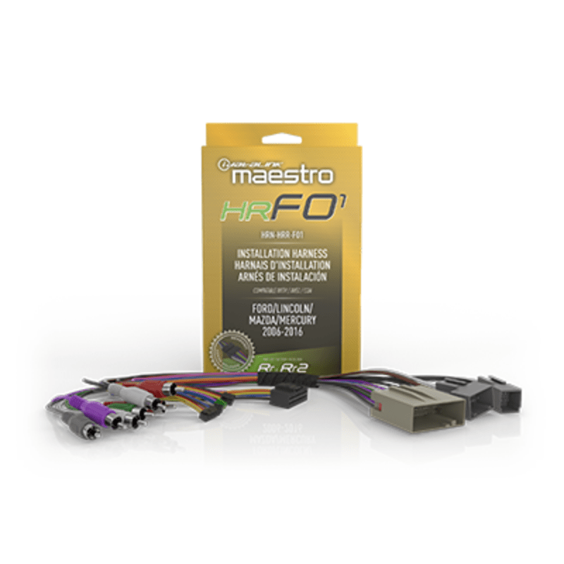 iDatalink Maestro HRN-HRR-FO1 Radio Replacement T-Harness for Select Ford-Platform Vehicles