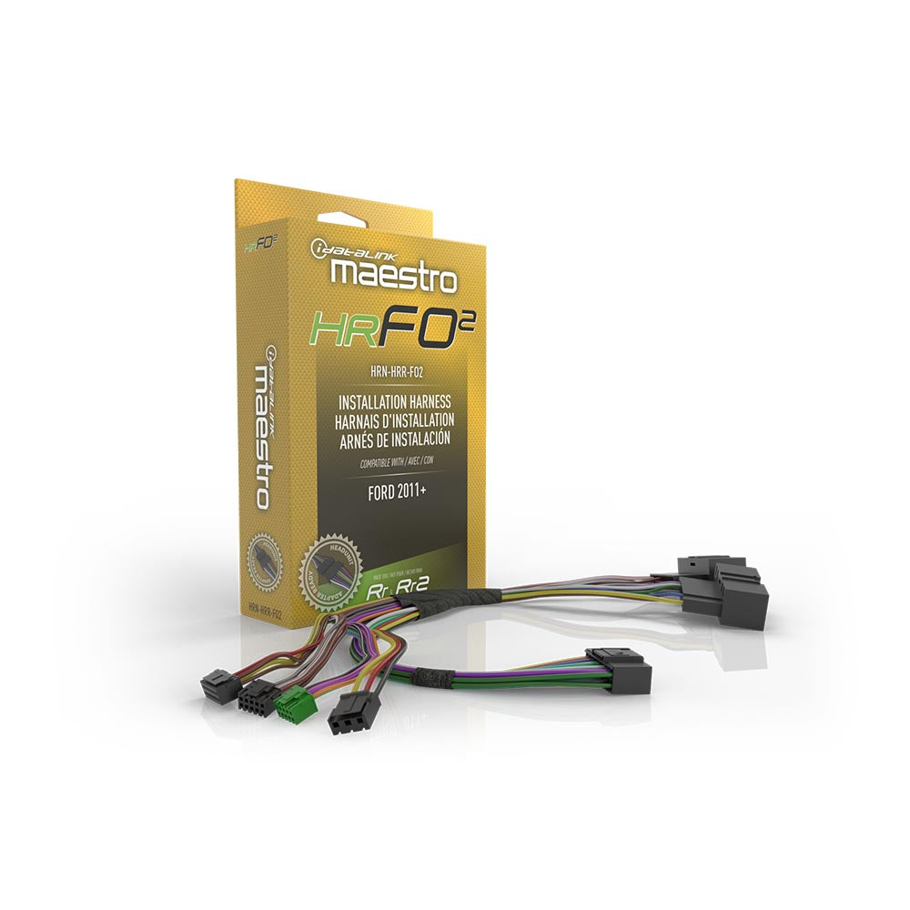 iDatalink Maestro HRN-HRR-FO2 Radio Replacement T-Harness for Select Ford-Platform Vehicles - image 2