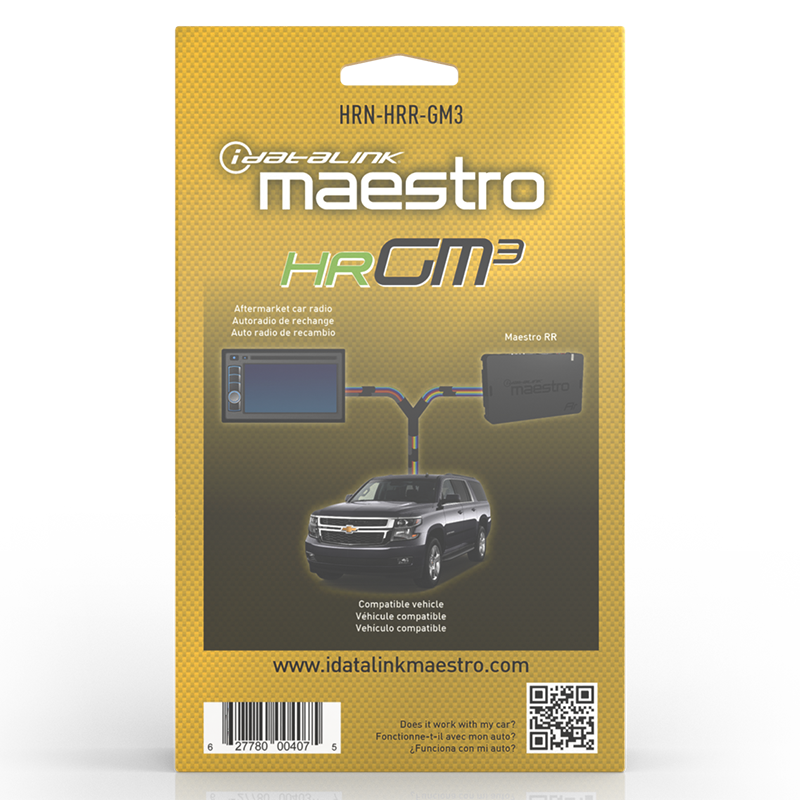 iDatalink Maestro HRN-HRR-GM3 Radio Replacement T-Harness with Chime Speaker for Select GM Vehicles - image 2