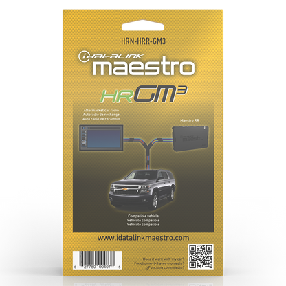 iDatalink Maestro HRN-HRR-GM3 Radio Replacement T-Harness with Chime Speaker for Select GM Vehicles - image 2