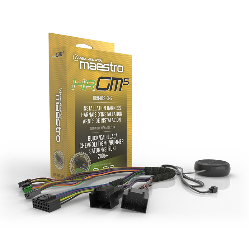 iDatalink Maestro HRN-HRR-GM5 Radio Replacement T-Harness with Chime Speaker for Select GM Vehicles
