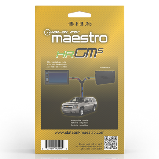 iDatalink Maestro HRN-HRR-GM5 Radio Replacement T-Harness with Chime Speaker for Select GM Vehicles - image 2