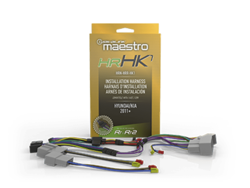 iDatalink Maestro HRN-HRR-HK1 Radio Replacement T-Harness for Select Non-Amplified Hyundai & Kia