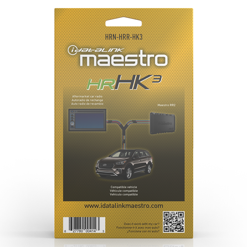 iDatalink Maestro HRN-HRR-HK3 RR2 Radio Replacement T-Harness for Select Hyundai & Kia Vehicles - image 2