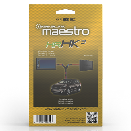 iDatalink Maestro HRN-HRR-HK3 RR2 Radio Replacement T-Harness for Select Hyundai & Kia Vehicles - image 2