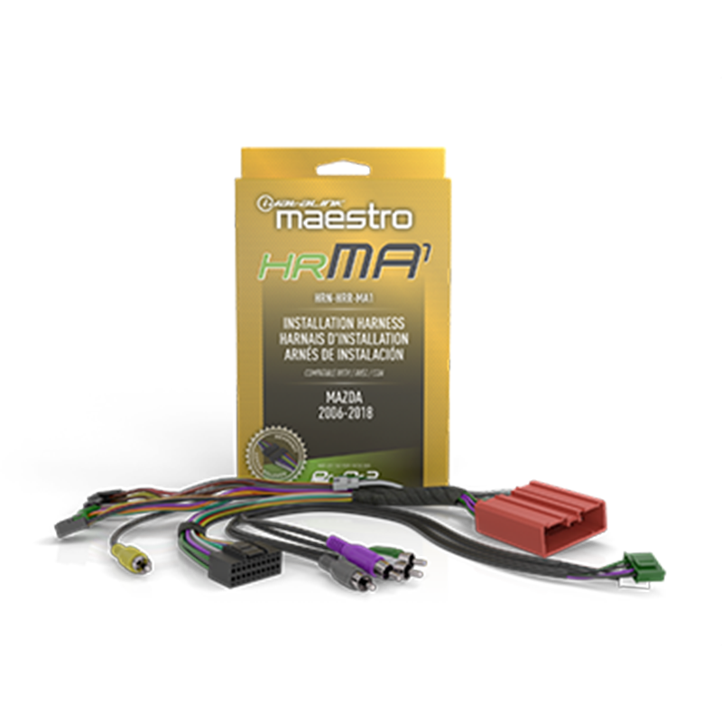 iDatalink Maestro HRN-HRR-MA1 Radio Replacement T-Harness for Select Mazda Vehicles