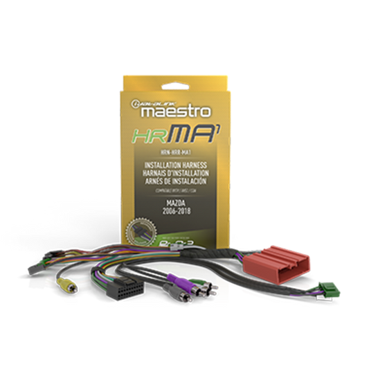 iDatalink Maestro HRN-HRR-MA1 Radio Replacement T-Harness for Select Mazda Vehicles