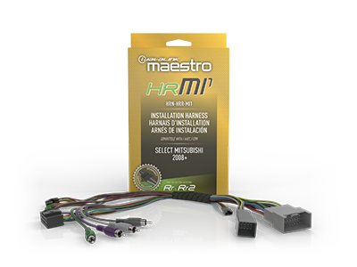 iDatalink Maestro HRN-HRR-MI1 Radio Replacement T-Harness for Select Mitsubishi Vehicles