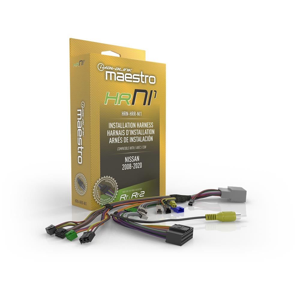 iDatalink Maestro HRN-HRR-NI1 Radio Replacement T-Harness for Select Nissan Vehicles - image 2