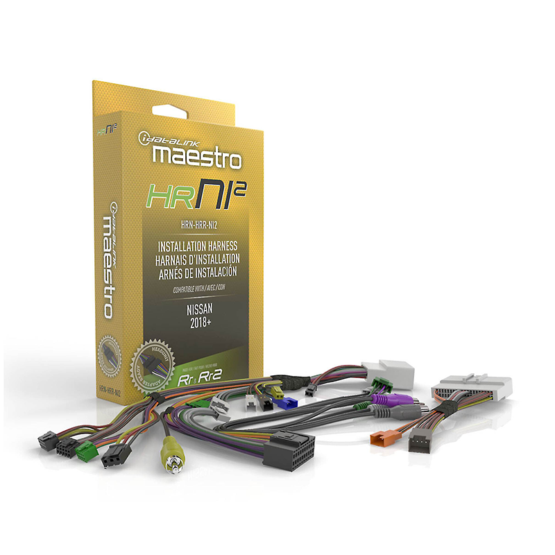 iDatalink Maestro HRN-HRR-NI2 Radio Replacement T-Harness for Select Nissan Vehicles