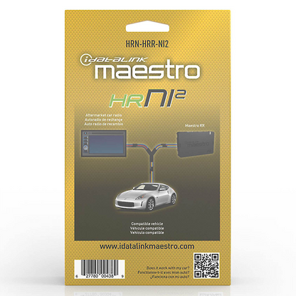 iDatalink Maestro HRN-HRR-NI2 Radio Replacement T-Harness for Select Nissan Vehicles - image 2