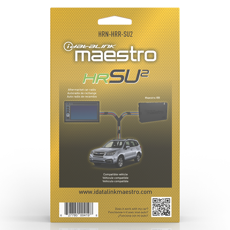 iDatalink Maestro HRN-HRR-SU2 Radio Replacement T-Harness for Select Subaru, Scion & Toyota Vehicles - image 2