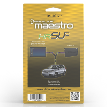 iDatalink Maestro HRN-HRR-SU2 Radio Replacement T-Harness for Select Subaru, Scion & Toyota Vehicles - image 2