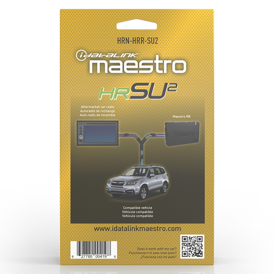 iDatalink Maestro HRN-HRR-SU2 Radio Replacement T-Harness for Select Subaru, Scion & Toyota Vehicles - image 2