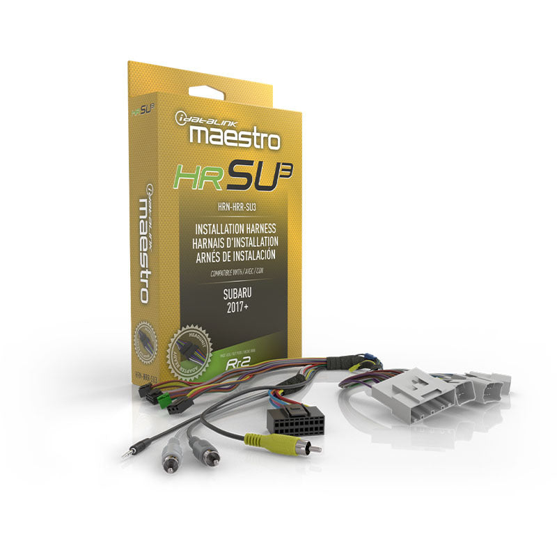 iDatalink Maestro HRN-HRR-SU3 Radio Replacement T-Harness for Select 2017-Up Subaru Vehicles