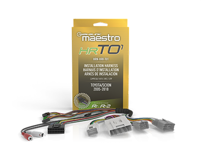 iDatalink Maestro HRN-HRR-TO1 Radio Replacement T-Harness for Select Toyota & Scion Vehicles