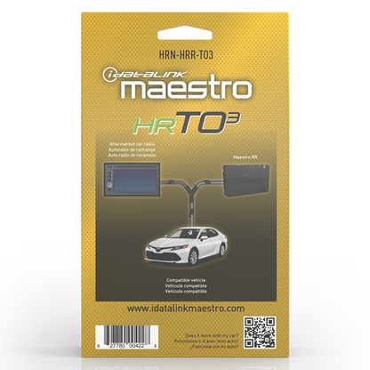 iDatalink Maestro HRN-HRR-TO3 Radio Replacement T-Harness for Select 2018-Up Toyota Vehicles - image 2