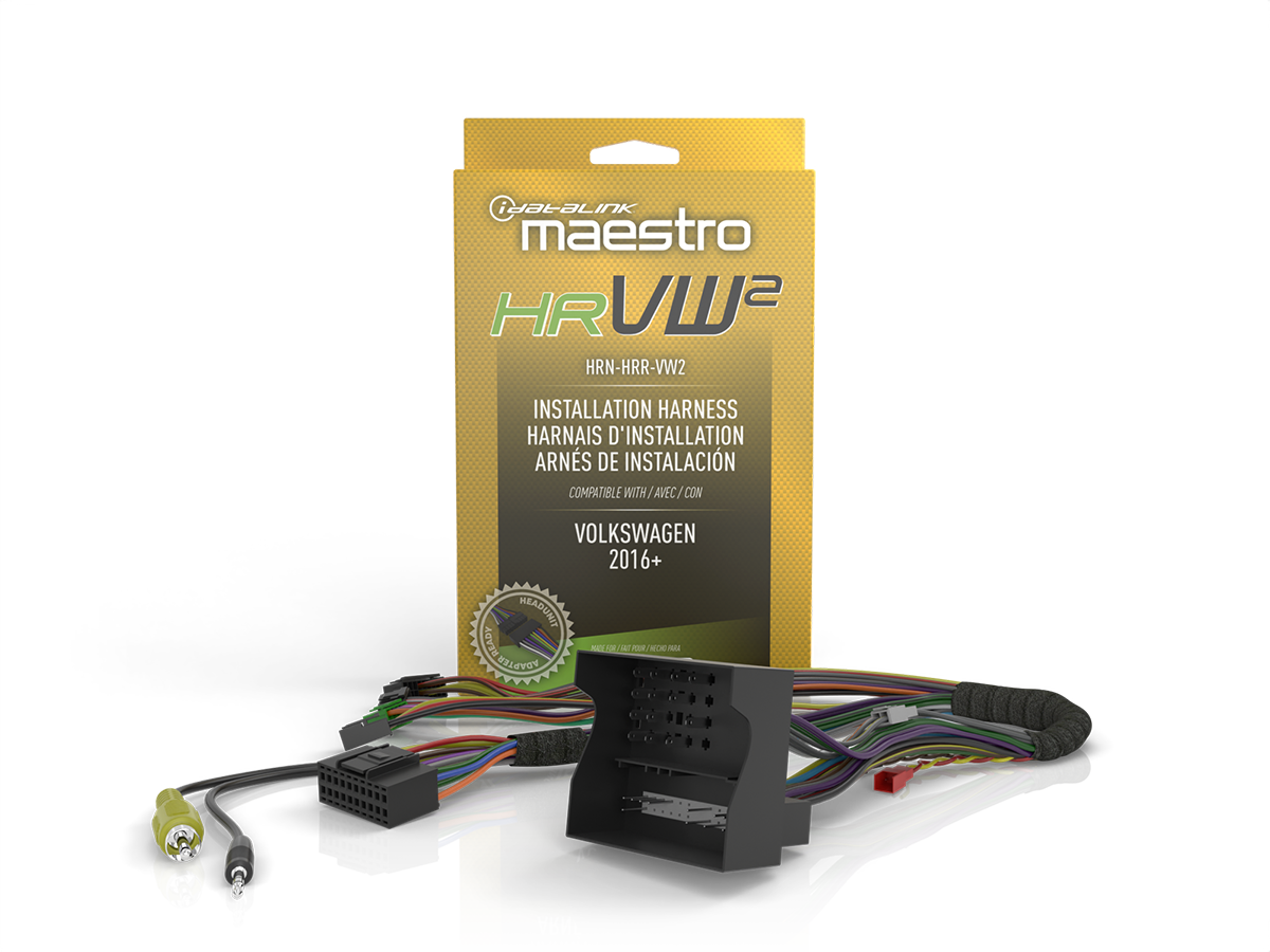 iDatalink Maestro HRN-HRR-VW2 Radio Replacement T-Harness for Select Volkswagen & Audi Vehicles