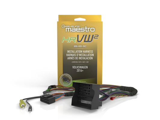 iDatalink Maestro HRN-HRR-VW2 Radio Replacement T-Harness for Select Volkswagen & Audi Vehicles