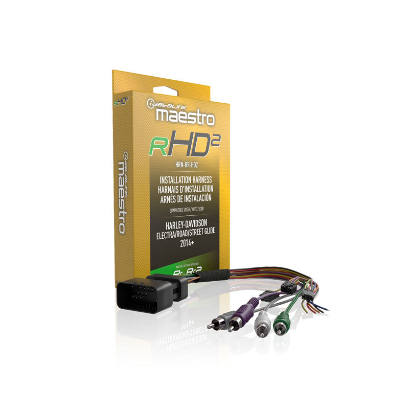 iDatalink Maestro HRN-RR-HD2 Radio Replacement T-Harness for Select 2014-Up Harley-Davidson